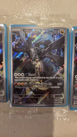 X3! N’s Zekrom Ascended Heroes Promo 031 SEALED Pokemon Card TCG - Image 3