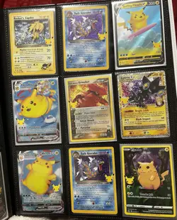 9x Pokemon Celebrations Card Lot - Image 1