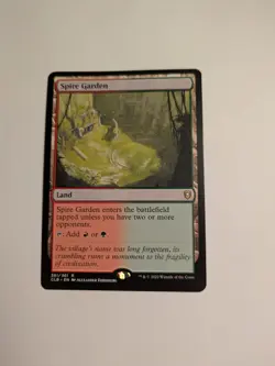 MTG - Spire Garden - Baldur's Gate - rare land red/green 361/361 - Image 2