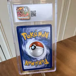 Pokemon Bulbasaur 133/132 Me01: Mega Evolution Illustration Rare Holo CGC 10 GEM - Image 2