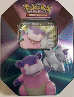 Pokemon TCG V Forces Tin Galarian Slowbro New & Factory Sealed 820650808401 - Image 1