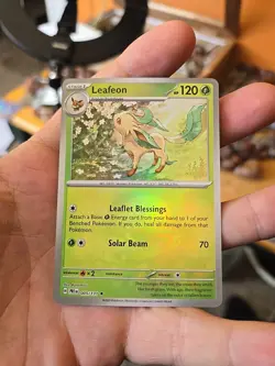 Pokemon TCG Leafeon & Espeon Poke Ball Pattern Prismatic Evolutions - Image 4