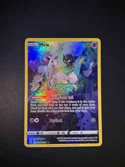 Pokemon TCG Mew Crown Zenith: Galarian Gallery GG10/GG70 Ultra Rare Holo - Image 1