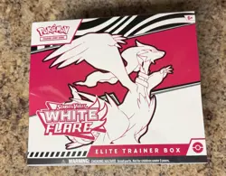 Pokemon Scarlet And Violet White Flare Elite Trainer Box Factory Sealed - Image 1