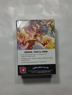 Pokemon Sword & Shield Darkness Ablaze Build & Battle Box - Sealed - Image 2
