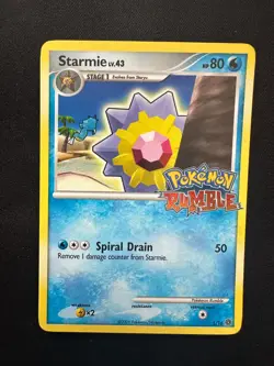2009 Pokemon Pokemon Rumble Starmie 5/16 LP - Image 1