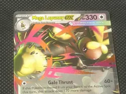 Mega Lopunny EX 84/94 Phantasmal Flames Pokemon TCG Double Rare - Image 3