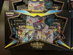 SEALED (6) Pokemon Shining Fates Premium Collection Box Shiny Dragapult VMAX Set - Image 2