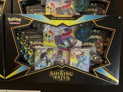 SEALED (6) Pokemon Shining Fates Premium Collection Box Shiny Dragapult VMAX Set - Image 3