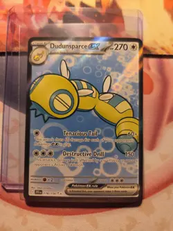 Pokemon TCG Dudunsparce ex 178/159 SV Journey Together Ultra Rare NM - Image 1
