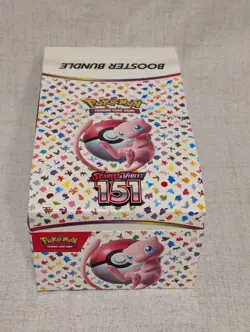 Pokemon TCG Scarlet & Violet 151 Booster Bundle Display Box (EMPTY) - Image 1