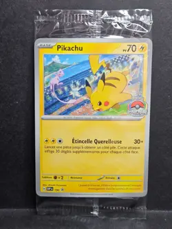 Pikachu SVP 190 - Pokemon TCG World Championship 2024 Black Star Promo SEALED FR - Image 1