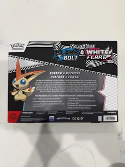 Pokemon TCG Black Bolt & White Flare Unova Victini Illustration Collection Box - Image 2