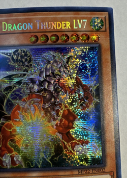 YuGiOh Armed Dragon Thunder LV7 MP22-EN002 Prismatic Secret 1st Edition NM - Image 3