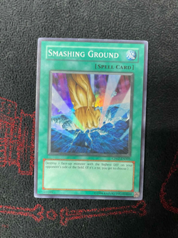 Smashing Ground - CP02-EN005 - Super Rare - Unlimited Edition LP Yugioh Champion - Image 1