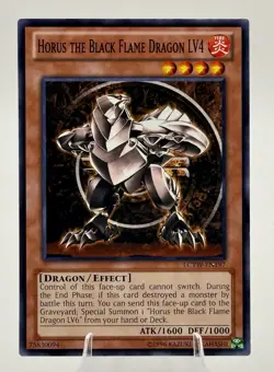 Horus the Black Flame Dragon LV4 LCYW-EN197 Legendary Collection 3: Yugi's World - Image 1
