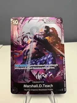 One Piece TCG - Marshall.D.Teach P-100 - Event Pack Vol. 08 English - Image 1