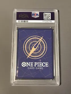 PSA 10 Uso-Hachi ST18-001 SP (OP10) Royal Blood One Piece TCG English Usopp Foil - Image 2