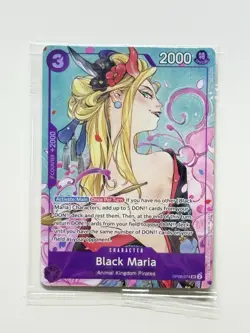 OP08-074 Black Maria One Piece Illustration Box Vol. 2 Promo SEALED English NM - Image 3
