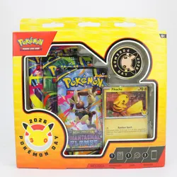Pokemon TCG Pokemon Day 2026 Box with Pikachu Promo & Booster Packs - Image 1