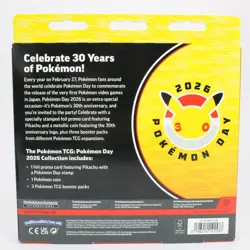 Pokemon TCG Pokemon Day 2026 Box with Pikachu Promo & Booster Packs - Image 2