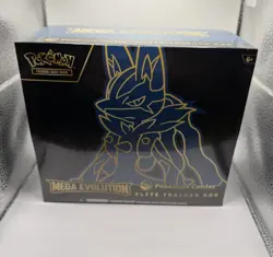 Pokemon Center TCG: Mega Evolutions Lucario Elite Trainer Box (ETB) - SEALED - Image 1