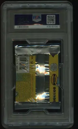 PSA 9 Portuguese First Edition Pokemon Base Set Booster Pack - Blastoise #2596 - Image 2