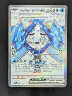 Brunnenmaske-Ogerpon EX 194/167 Maskerade im Zwielicht Englisch NM Pokemon - Image 1