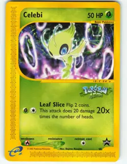Celebi - Pokemon 4Ever - #50 WOTC Black Star Promo - Pokemon TCG - 2002 - Image 1