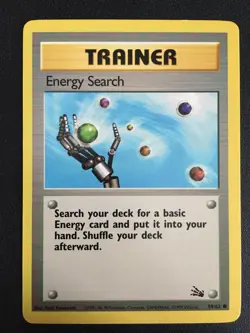 Energy Search 59/62 Fossil Pokemon Card - Image 1