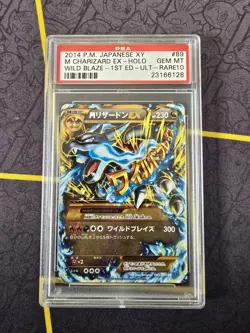 PSA 10 M Charizard EX - 089/080 - XY2 1st ED 2014 UR Holo - Japanese - Pokemon - Image 1