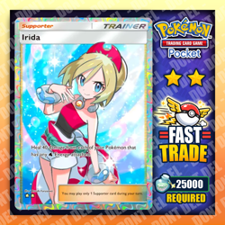 Pokemon TCG Pocket - Irida - English - Trainer Card - Fast Trade Digital ✅ - Image 1
