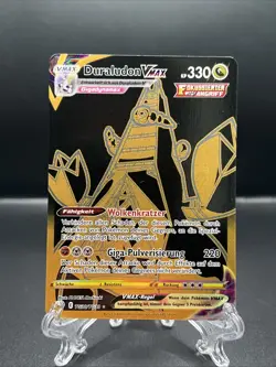 Pokemon Duraludon VMAX GOLD | Deutsch TG30/TG30 Silberne Sturmwinde | Near Mint - Image 1
