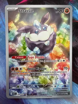 Carte Pokemon Strassie AR 242/217 ME2.5 Heros Transcendants FR Neuve - Image 1
