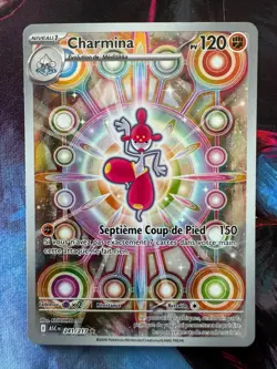 Carte Pokemon Charmina AR 241/217 ME2.5 Heros transcendants FR Neuve - Image 1