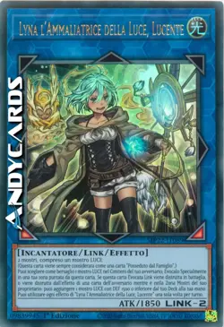 LYNA L'AMMALIATRICE DELLA LUCE, LUCENTE • Ultra R • MP22 IT089 • 1Ed • Yugioh! - Image 1
