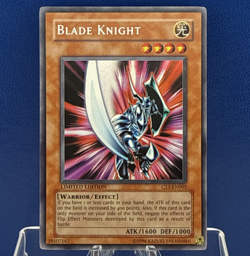 Yugioh Blade Knight CT1-EN002 Misprint Error Super Rare Limited Edition VLP/NM - Image 1