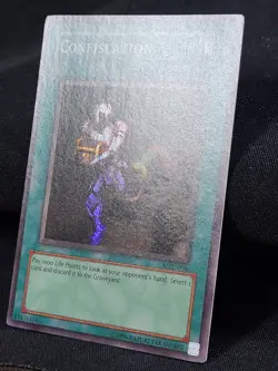 3 X YuGiOh TCG Confiscation - MRL-038 - Super Rare - Unlimited Edition LP - Image 4