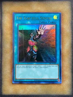 Yugioh The Forceful Sentry SRL-EN045 Ultra Rare 25th Anniversary NM - Image 1