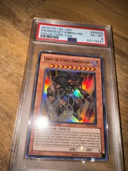 Yugioh Exodius The Ultimate Forbidden Lord CT07-EN024 Collectors Tins PSA 6 - Image 3
