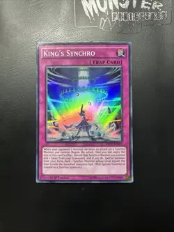 YUGIOH KINGS SYNCHRO SUPER RARE INOV-EN067 1ST EDITION - Image 1