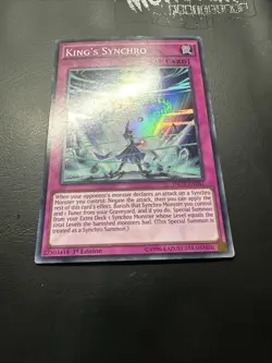 YUGIOH KINGS SYNCHRO SUPER RARE INOV-EN067 1ST EDITION - Image 2