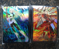 Yugioh! Official Sleeves 70ct (Sky Striker Mobilize Engage! + Kagari) 140 Total! - Image 1