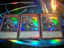 3x X-Saber Pellina 1st Edition Ultra Rare L26D-ENX14 Yu-Gi-Oh! - Image 1