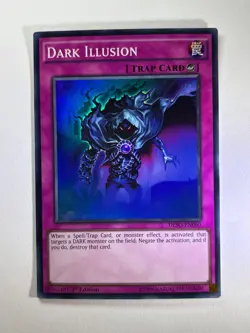 Dark Illusion DESO-EN060 Super Rare 1st Edition YuGiOh Card NM - Image 1
