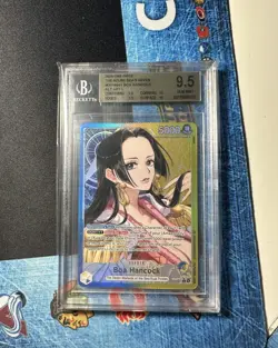 2026 One Piece Boa Hancock Leader Alt Art L BGS 9.5 OP14-041 - Image 1