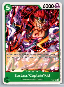 One Piece TCG Eustass "Captain" Kid (OP-07 Pre-Release Tournament) P-067 - Image 1