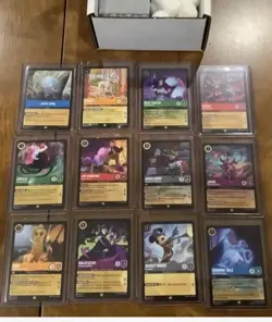 Disney Lorcana Into the Inklands Complete Set FOIL SET 1-204 208 cards - Image 1