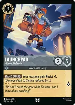 Launchpad - Hideout Defender 172/204 Winterspell Non-Foil Disney Lorcana - Image 1