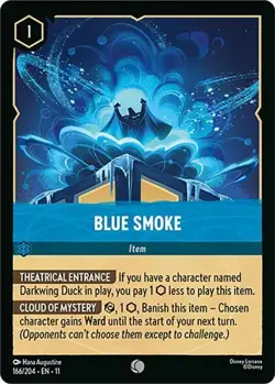 Blue Smoke 166/204 COLD FOIL Winterspell Disney Lorcana - Image 1